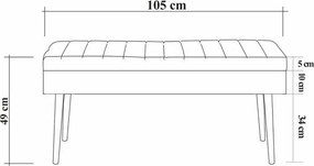 Set de sufragerie Vina Atlantic Pine and Green I,5 piese
