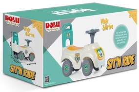 În jos Scooter masina cu spătar, alb