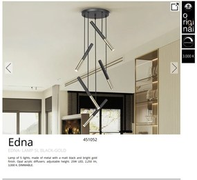 Lustra LED moderna design minimalist Edna