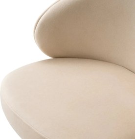 Scaun de bar design elegant LUX Camerota, Sabino beige