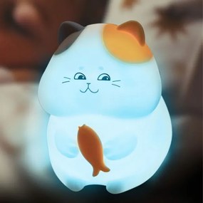 Lampă LED RGBW tactilă dimabilă pentru copii GATTO LED/1W/3,7V 1200 mAh