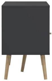 Comodă TV gri antracit 117x61 cm Bodo – Tvilum