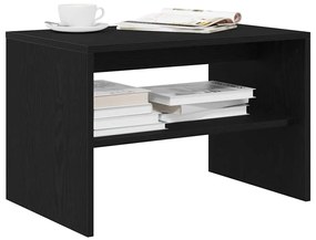 vidaXL Dulap TV Stejar Negru 60x40x40 cm Lemn prelucrat