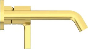 Baterie lavoar incastrata Ideal Standard Atelier Joy pipa 18 cm auriu periat