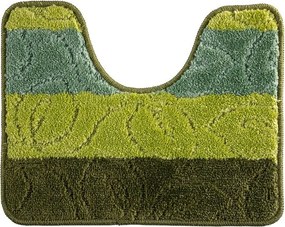 decoDoma Covoraș de baie, verde, set 2 buc