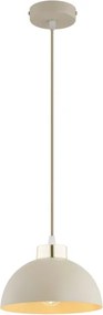 BRILAGI - Lustru suspendat pe cablu MOON 1xE27/60W/230V Ø 18 cm, bej/auriu