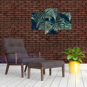 Tablou cu frunze de ferigă (90x60 cm)