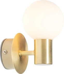 Lampa de perete inteligentă aurie IP44 incl. WiFi G9 - Cederic Up
