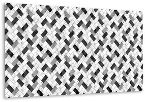 Panou decorativ pvc Herringbone de marmură