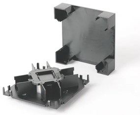 Brilagi - Aplica LED de exterior QUADRAY, 4W, 230V, antracit, IP65