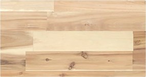 vidaXL Raft suspendat, 60x20x4 cm, lemn masiv de acacia netratat