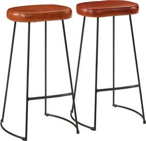 vidaXL Scaune de bar Gavin, 2 buc., 44x37,5x78 cm