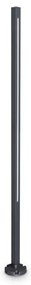 Stalp LED slim pentru iluminat exterior, IP65 Jedi pt h120 antracit