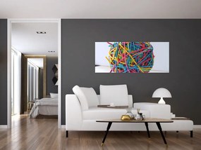 Tablou cu gumițe (120x50 cm)