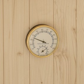 Vonkajšia sudová sauna Spitzbergen L dĺžka 190 cm priemer 190 cm (6 kW)