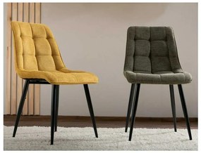 Scaun de bucătărie Chic V, galben