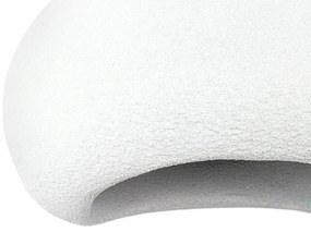 Lustra suspendata design decorativ Cloud alb 40cm
