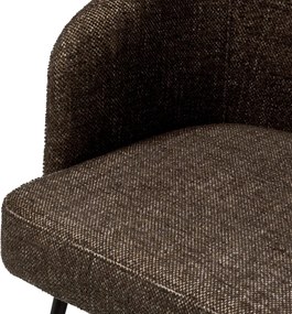 Scaun elegant design LUX Aiden, Renato brown