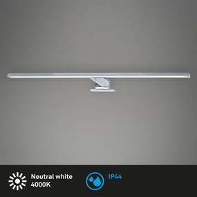 Briloner 2104-118-LED Iluminare pentru oglindă de baie LED/8W/230V 60 cm crom mat