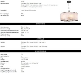 Candelabru, Lustra eleganta design LUX Ortiz