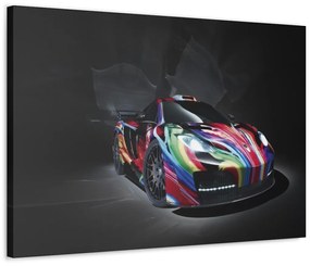 Tablou Canvas Rainbow Ferrari 120x80 cm