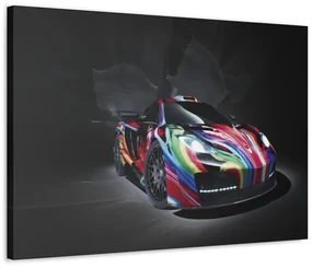 Tablou Canvas Rainbow Ferrari 120x80 cm