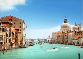 Tablou pe sticlă - Veneția (70x50 cm)
