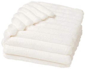 Pătură crem din micropluș/cocolino 180x220 cm Boudoir – douceur d'intérieur