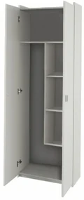 Dulap cu rafturi Nariel Typ 6 (Alb). 808797