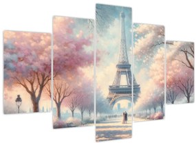 Tablou – Primăvară la Paris (150x105 cm)