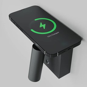 Aplica LED cu suport incarcator wireless Aron