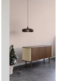 Comodă maro/în culoare naturală joasă cu aspect de lemn de stejar 150x75 cm Treasures – UMAGE