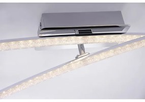 Lustră LED aplicată SIMON 2xLED/8W/230V crom lucios Leuchten Direkt 11292-17