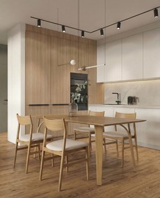 MAZZONI EXPORT BOLZANO 1800 Stejar Natural - MASĂ DIN LEMN PENTRU BUCĂTĂRIE DINING LIVING MODERN CLASSIC