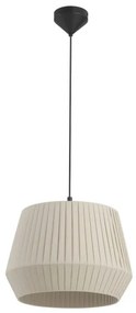 Nordlux - Lampă suspendată pe cablu DICTE, 1xE27/60W/230V, Ø40 cm, bej
