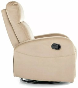 Fotoliu recliner Olimp velvet bej Blu28