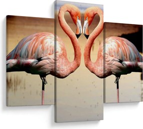 Tablou - doi flamemgo (90x60 cm)