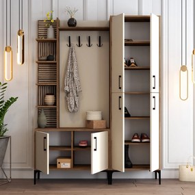 Cuier Viyana DA - Walnut, Cream