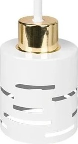 Lustru aplicat ELEN 3xE27/35W/230V alb/auriu