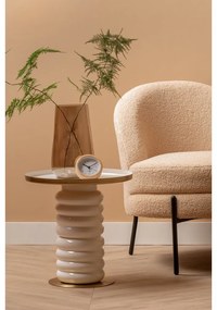 Măsuță auxiliară rotundă din metal ø 41 cm Ruby – Leitmotiv