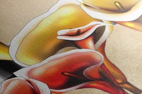 Tablou flori calla lilly elegante