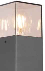 Lampă de exterior modernă în picioare 70 cm gri închis IP44 - Danemarca