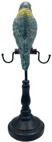 Papagal decorativ cu Suport bijuterii KIKI, 31cm