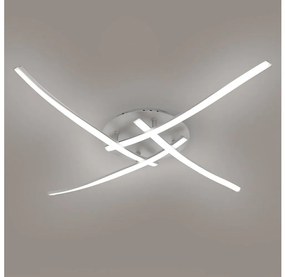 Brilagi - Plafonieră LED STRIPES LED/32W/230V argintie