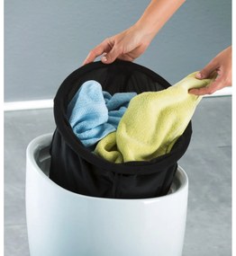 Wenko Scaun de baie cu spațiu pentru rufe Candy 20 l, alb