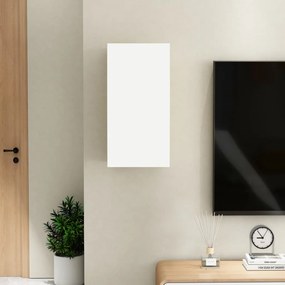 Comoda TV, alb si stejar Sonoma, 30,5x30x60 cm, PAL 1, alb si stejar sonoma, 30.5 x 30 x 60 cm
