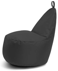 Fotoliu puf pentru copii gri Lull M – So Soft?