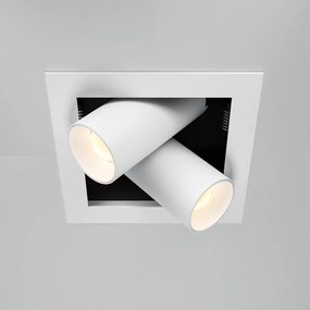 Spot LED incastrabil design tehnic Magnum 2 alb