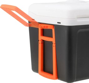 Lada frigorifica Adler AD 8090, 40 l, 58 W, 12/220/240V, Clasa climatica N, Izolatie C5H10, Gri