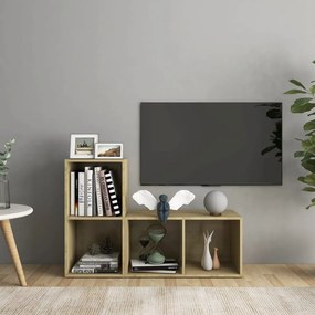 Comode TV,2 buc., stejar Sonoma,72x35x36,5 cm, PAL 2, Stejar sonoma, 72 x 35 x 36.5 cm